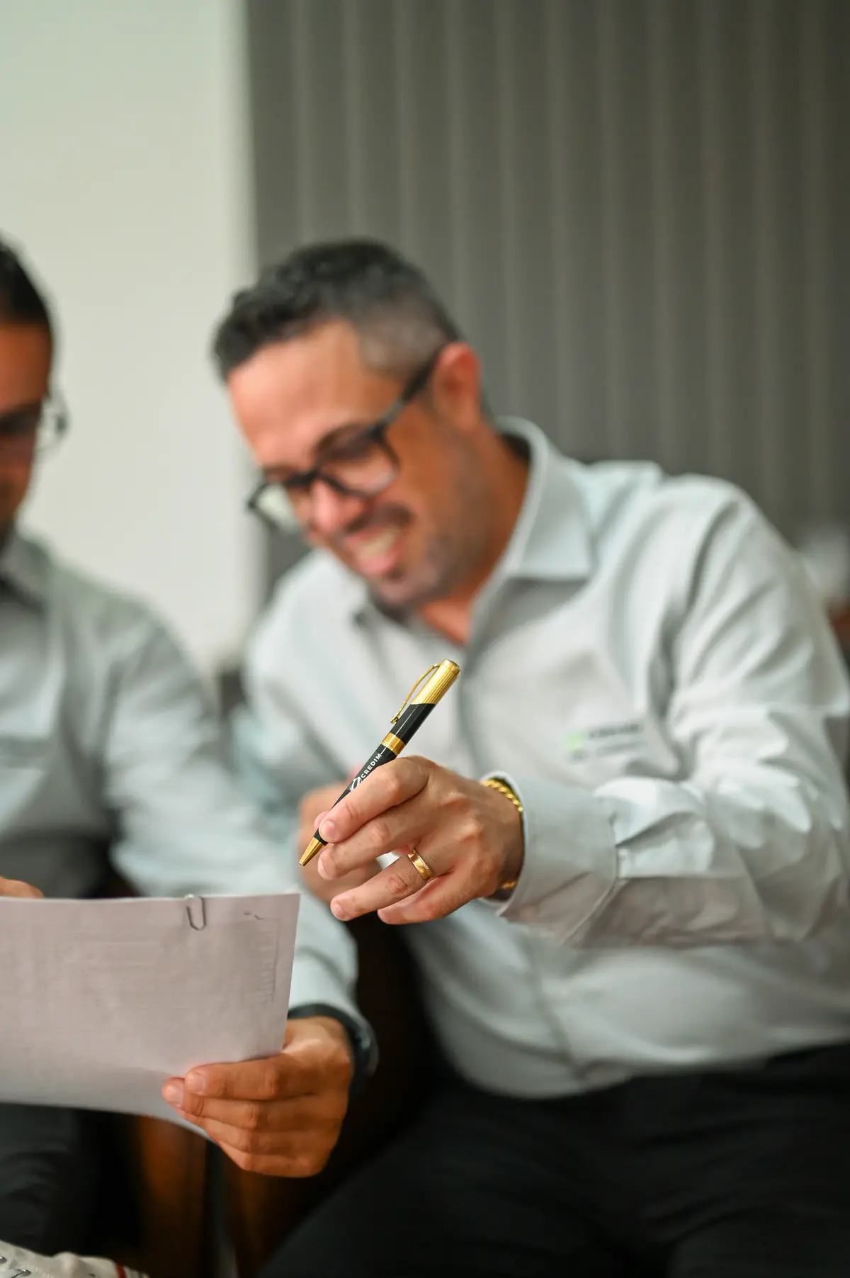 Assinatura de contrato